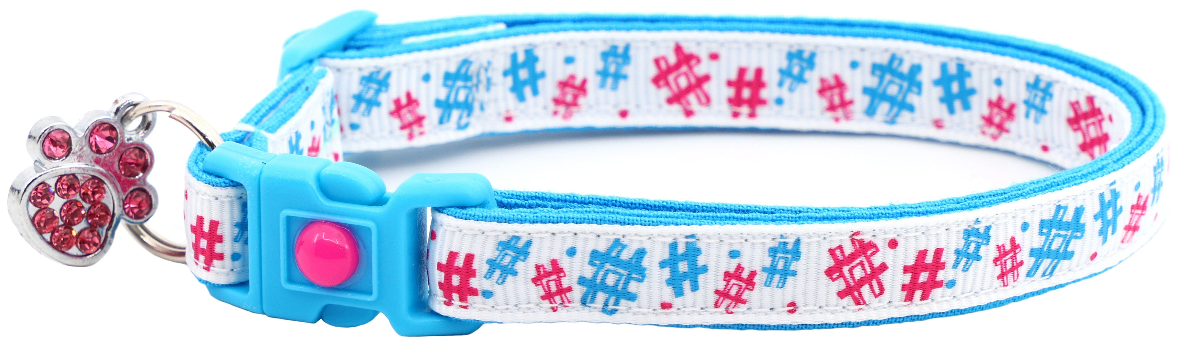 Social Media Cat Cat Collar